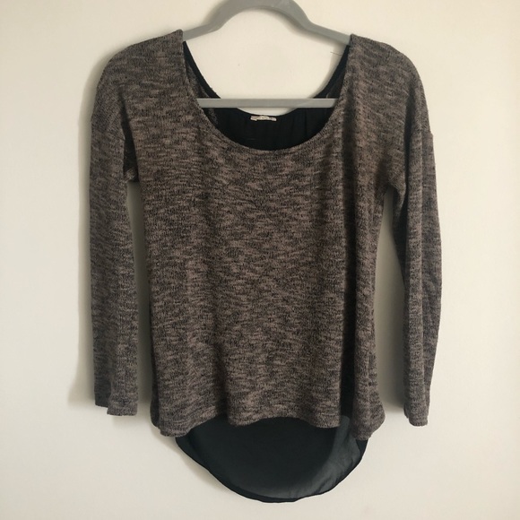 Layered, lightweight knit top - Picture 1 of 3